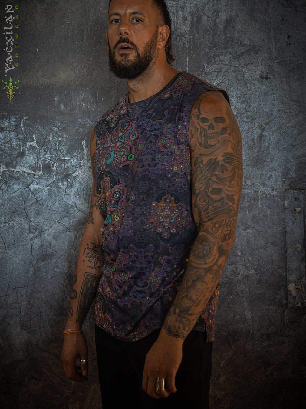 Open Tank Top Men / Supima Cotton - CORALBLAST